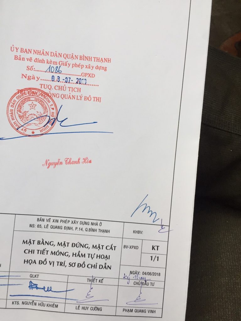 Xin Phép Xây Dựng Phường Gia Định