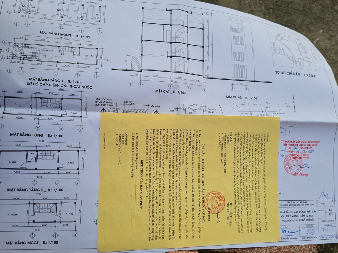 Xin phép xây dựng phường Bình Lợi Trung